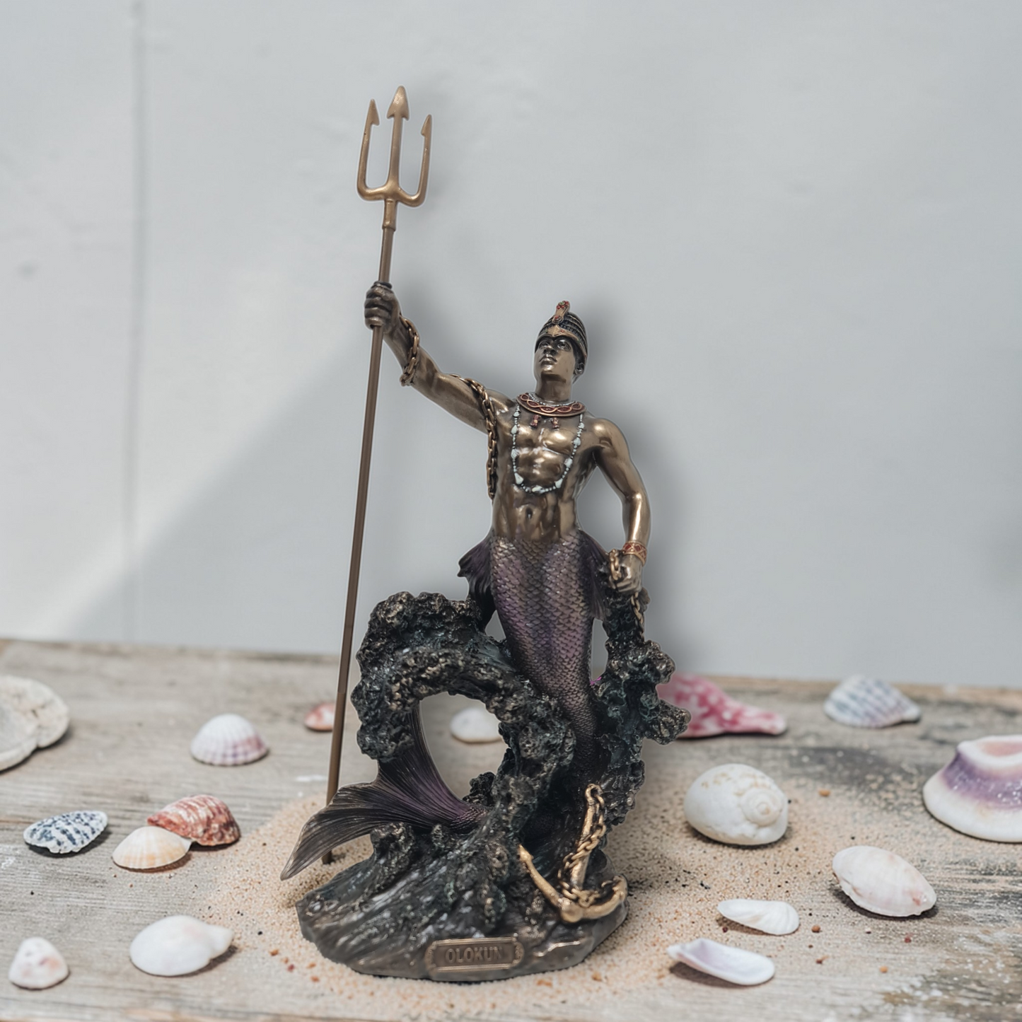 Estatua de Oshumaré estilo Veronese  ,Santería, Candomble , kimbisa, Umbanda