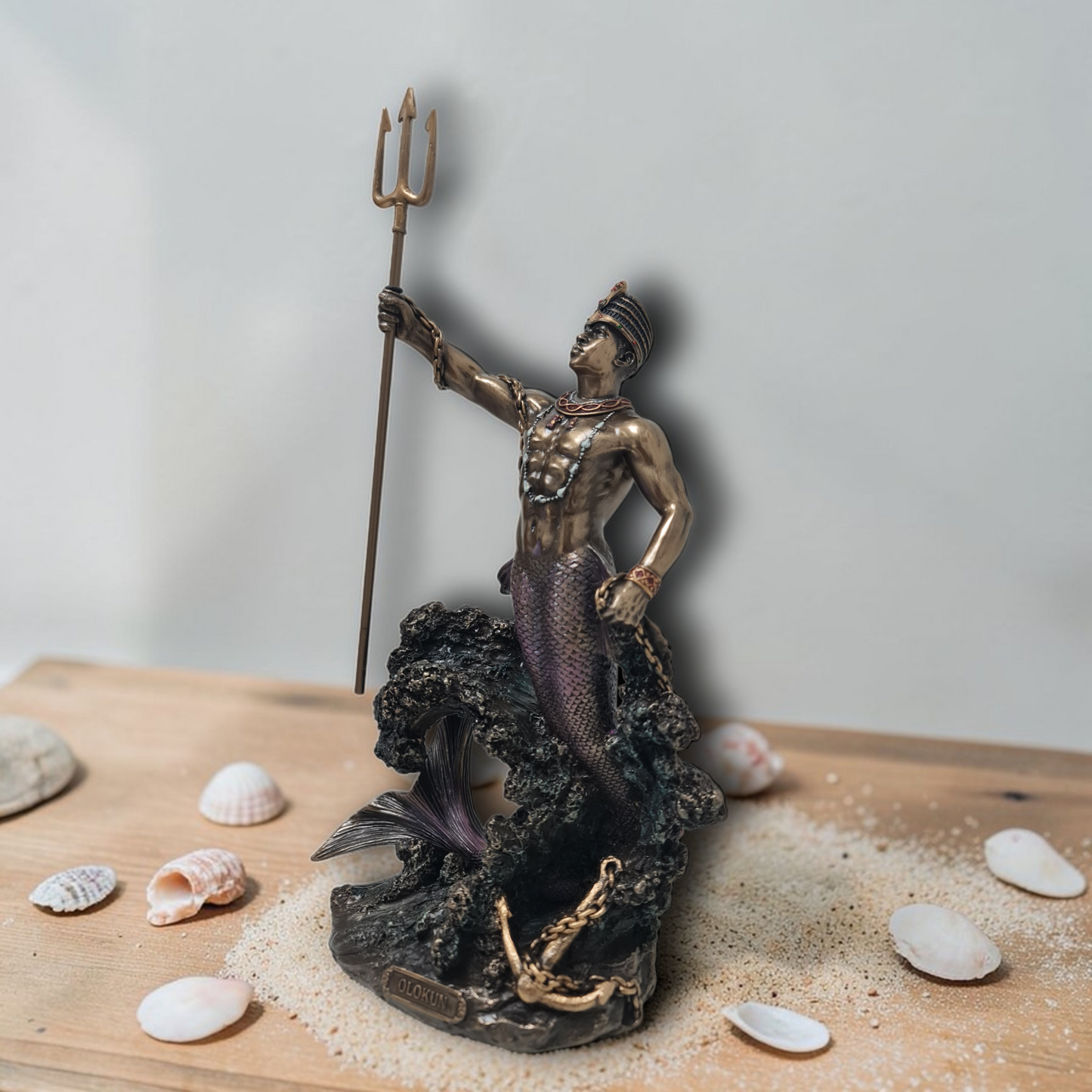 Estatua de Oshumaré estilo Veronese  ,Santería, Candomble , kimbisa, Umbanda