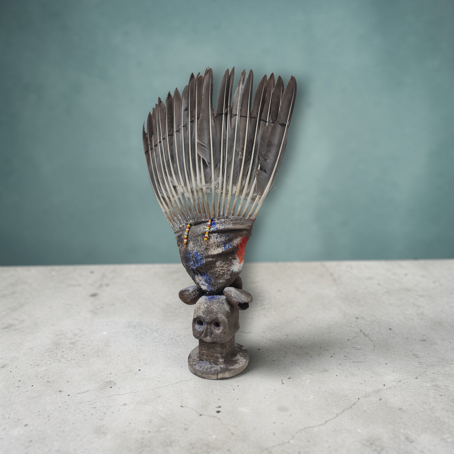 Fetiche Africano para proteccion de malos espiritus  , secretos del vodun  , arte tradicional africano