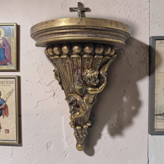 Goldene Klammer für Heiligen, katholische Heilige und Jungfrauen, religiöse Produkte
