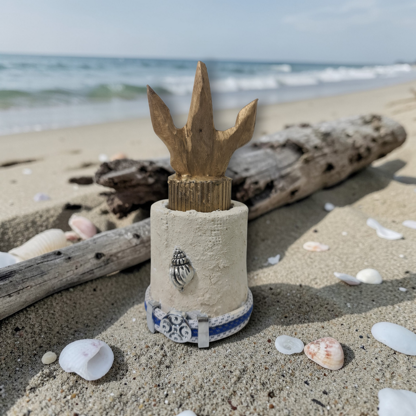 Flasche mit magischem Pulver, um Menschen fernzuhalten, Voodoo, afrikanischer Voodoo