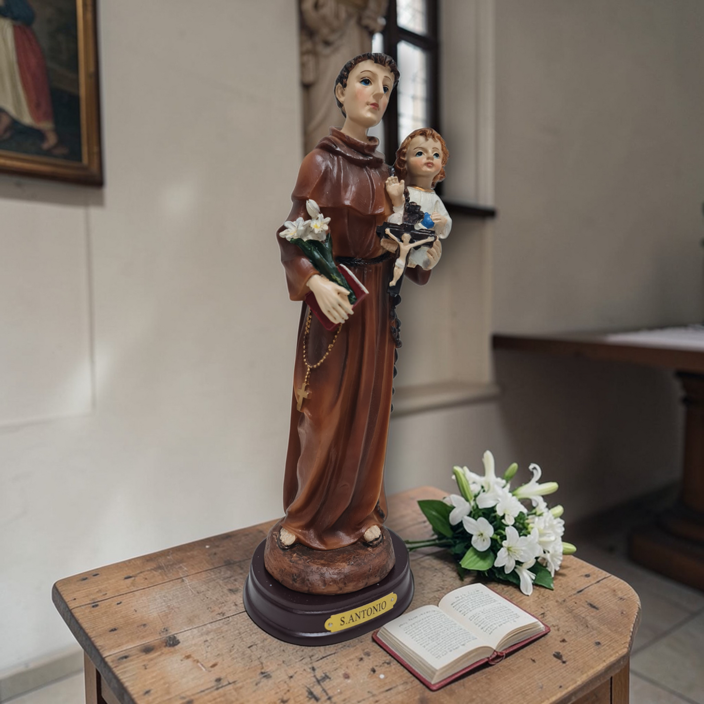 Der Heilige Antonius Abt, Katholische Heilige und Jungfrauen, Religiöse Produkte