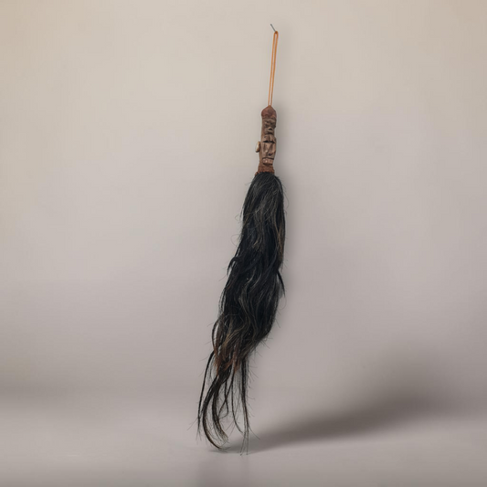 Afrikanischer Iruke-Schachtelhalm, handgefertigt, Ifá Santeria Palo Mayombe babalawo