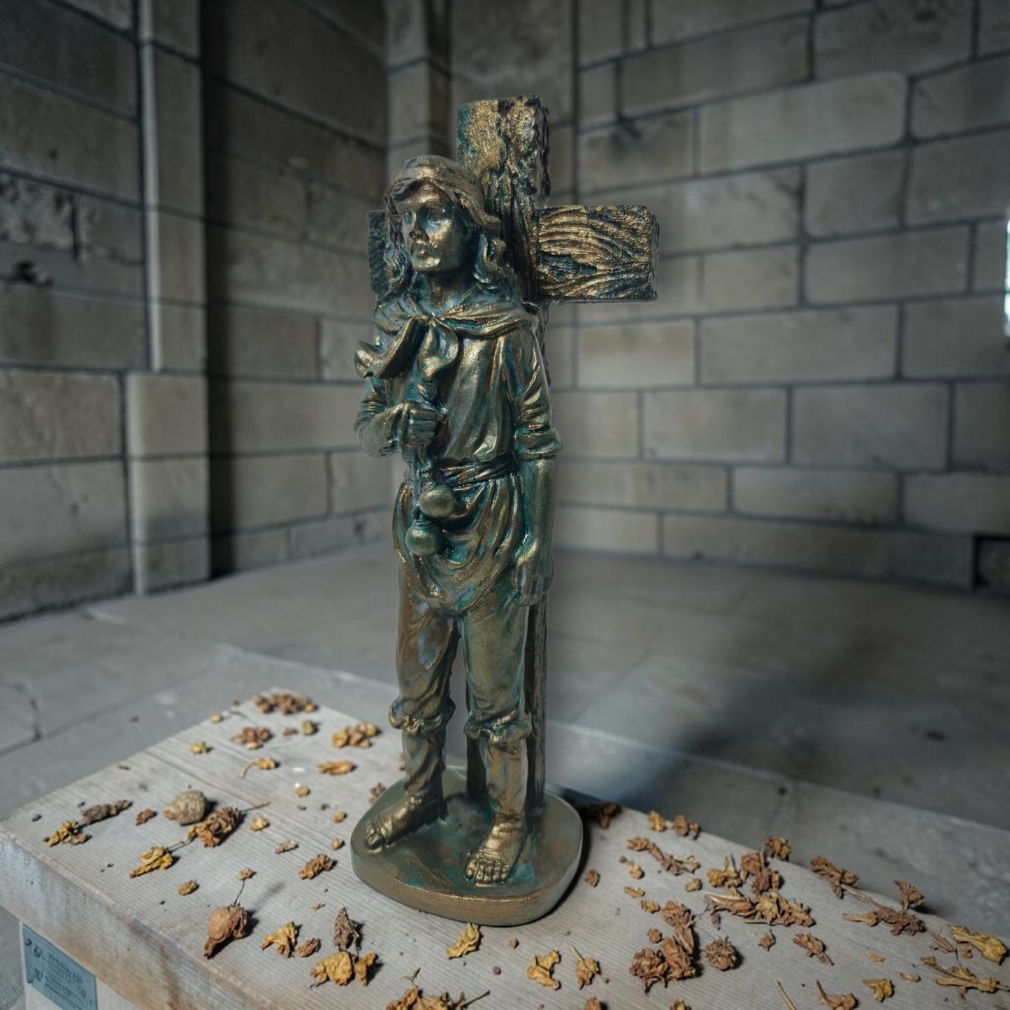 Statue, Figur, Gauchito Gil