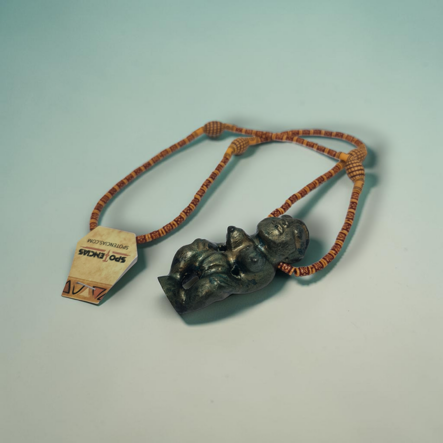 Afrikanisches Schlangenamulett, Hexereischutz, Pythontempel, Vodun-Geheimnisse, Traditionelle afrikanische Kunst