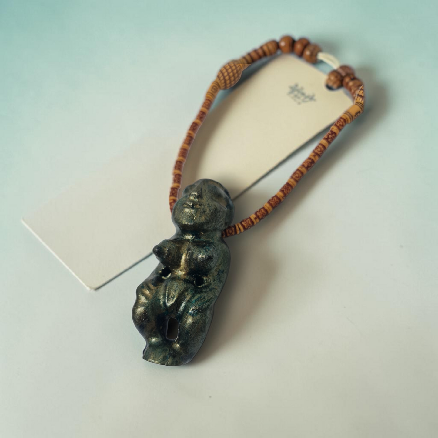 Afrikanisches Schlangenamulett, Hexereischutz, Pythontempel, Vodun-Geheimnisse, Traditionelle afrikanische Kunst