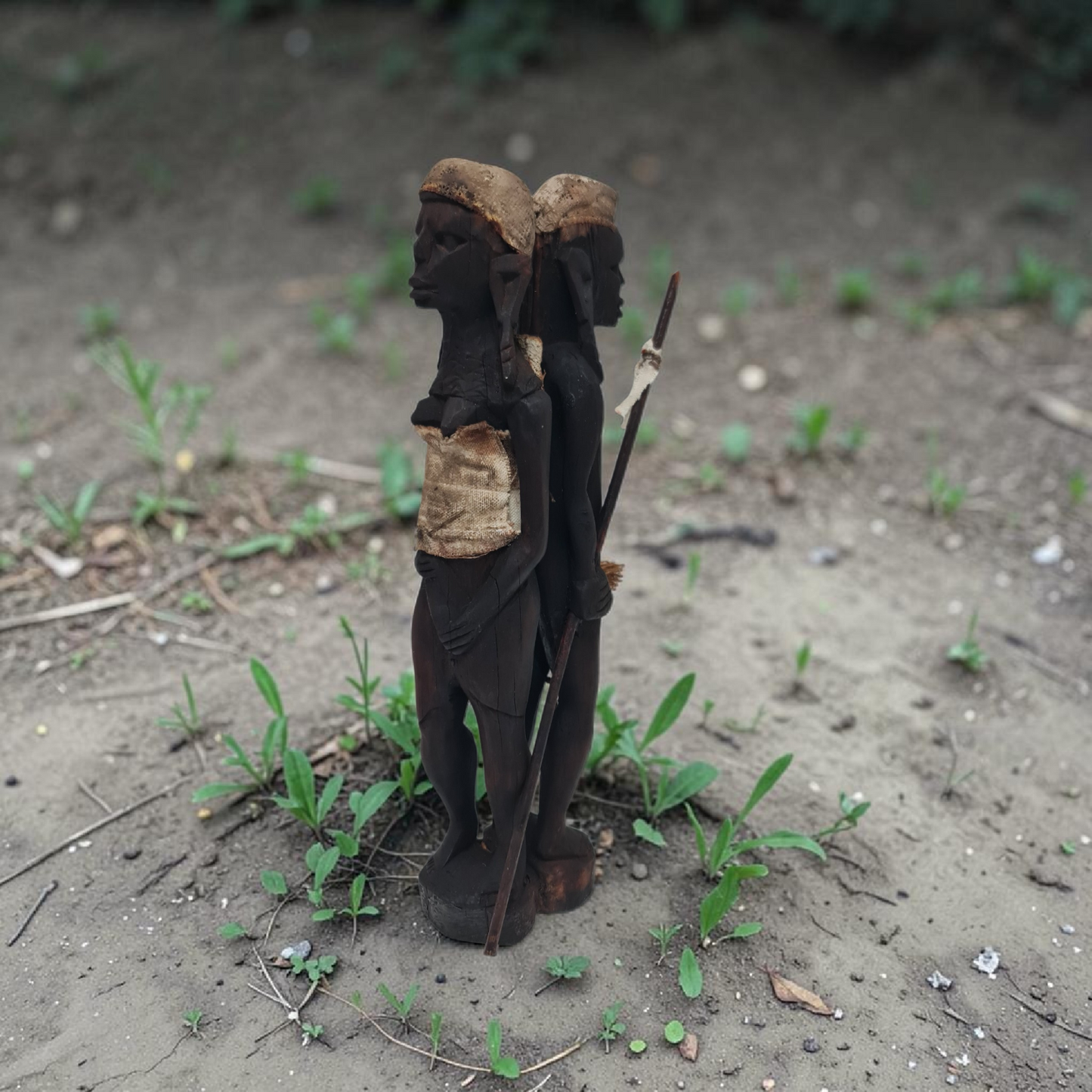 Olugbohun-Kraftfetisch, afrikanisches Amulett, Geheimnisse von Vodun