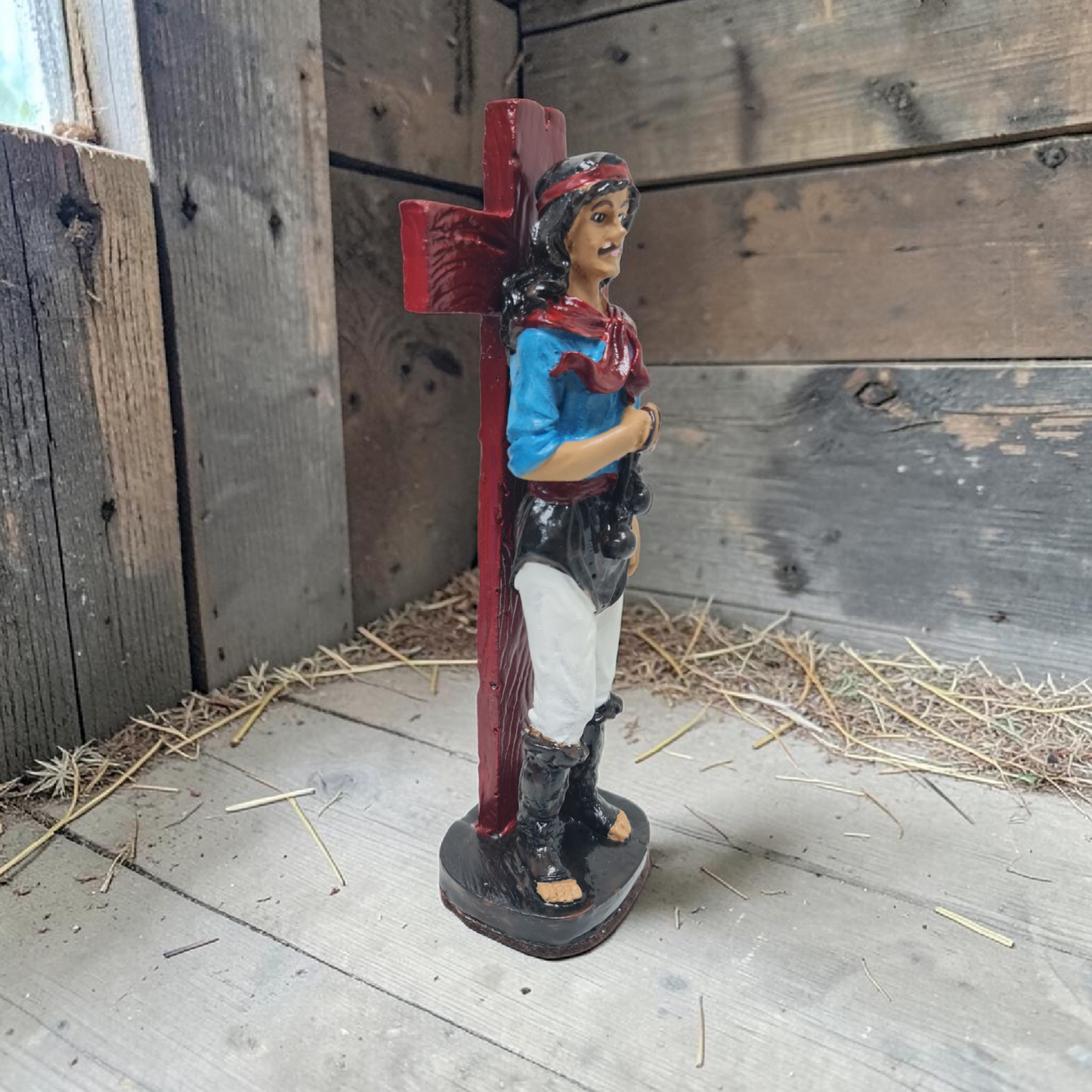 Statue, Figur, Gauchito Gil