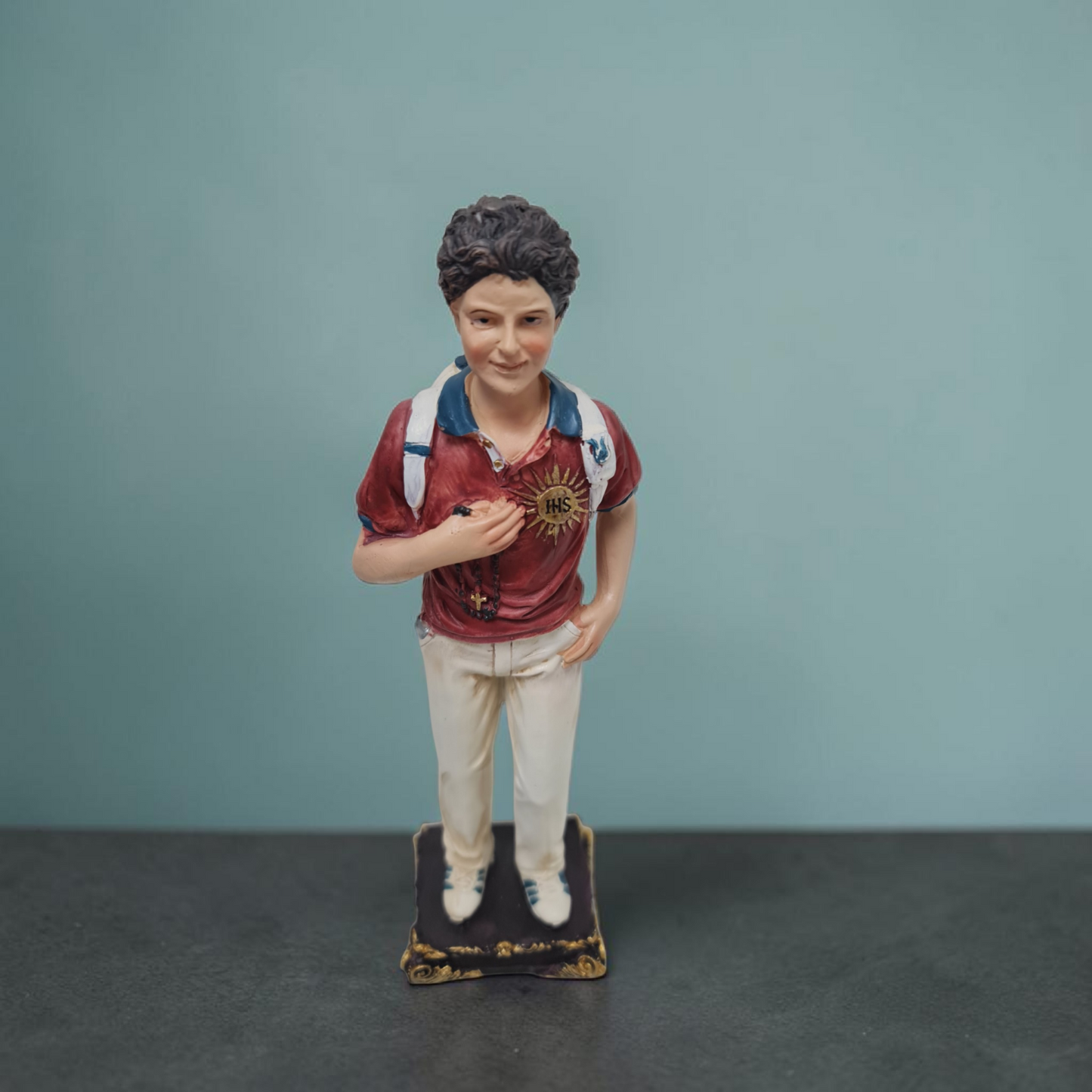 Carlo Acutis 20cm , Santos y Vírgenes católicos , productos Religiosos