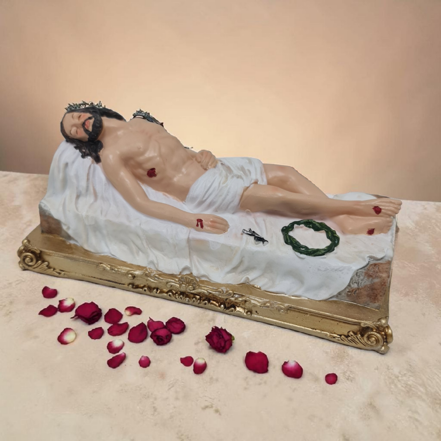 Cristo Yacente 20cm , Santos y Vírgenes católicos , productos Religiosos