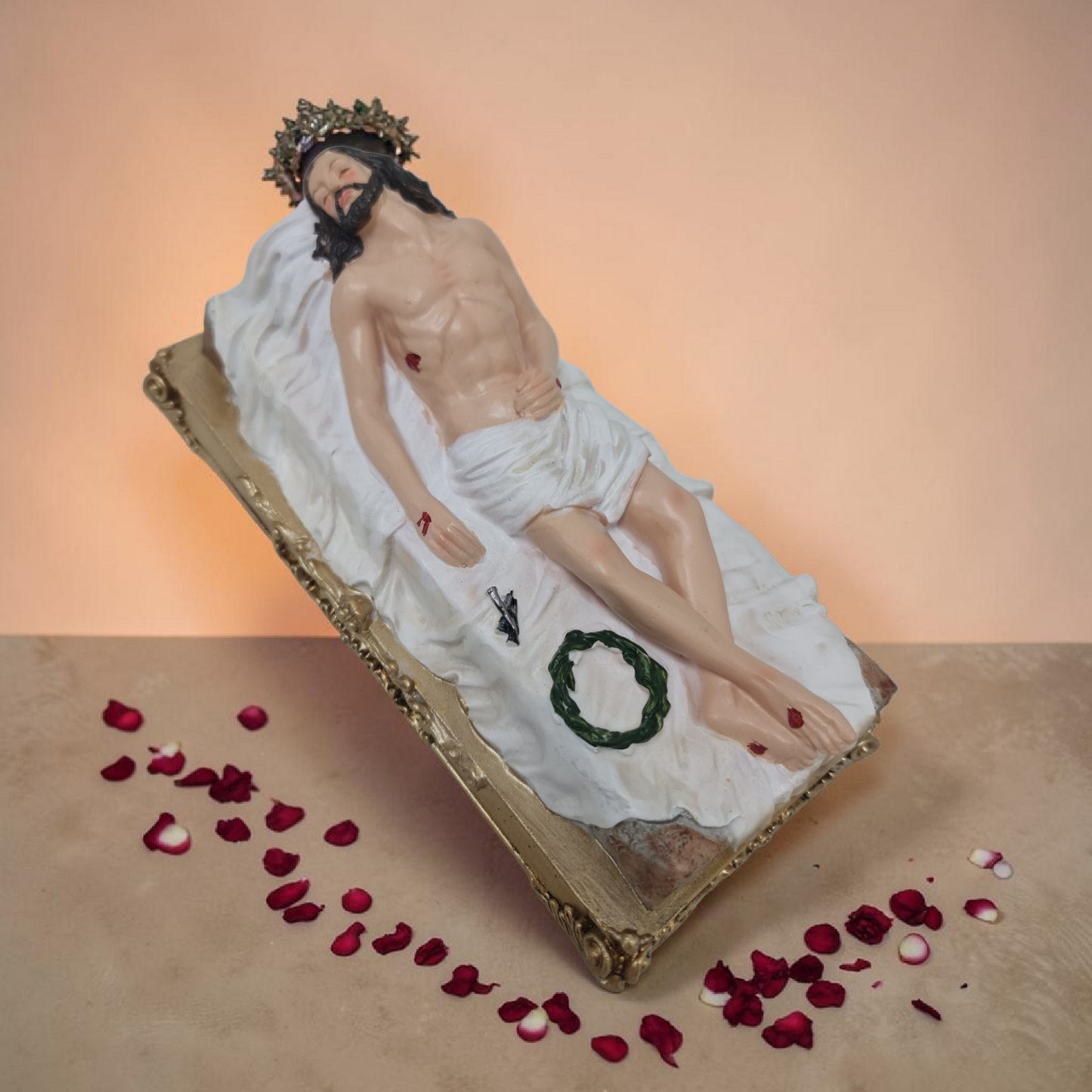 Cristo Yacente 20cm , Santos y Vírgenes católicos , productos Religiosos