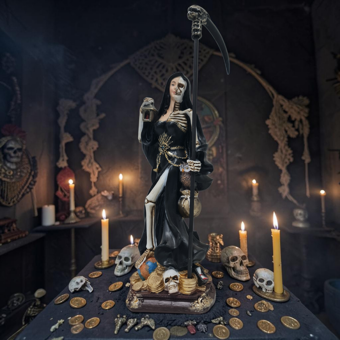 Figura La Catrina  , Santísima Muerte