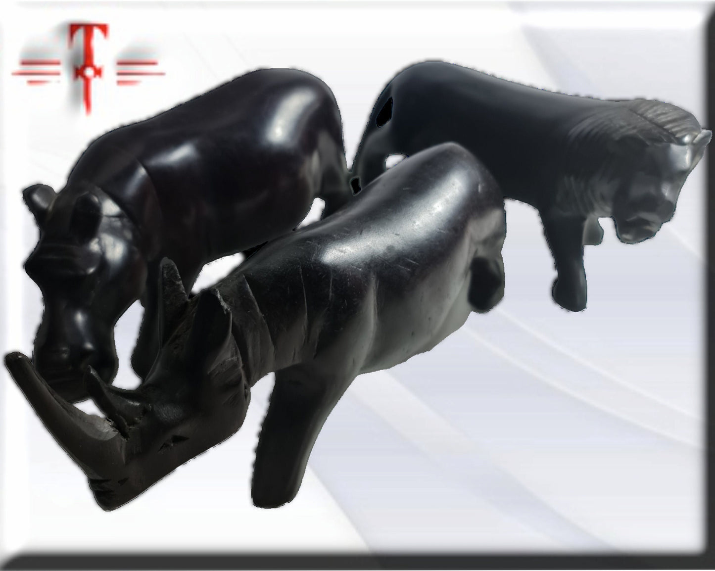Escultura animales africanos maderas nobles  , arte tribal africano hecho a mano