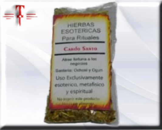 Hierbas Cardo santo