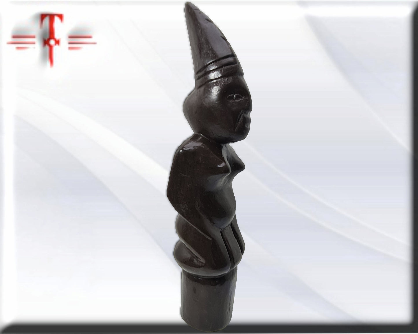 Agogo Iroke de Orula , artesanía Religiosa Campana para llamar al Santo , Santería , Palo Mayombe , Babalawo