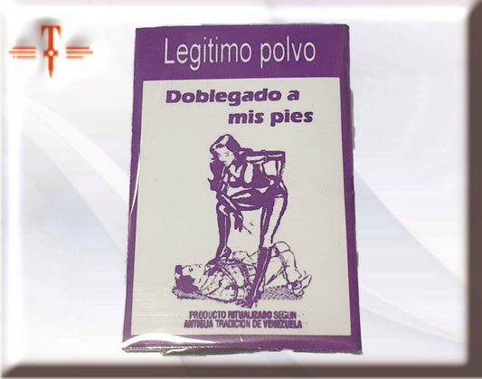 Polvos Doblegado a mis pies