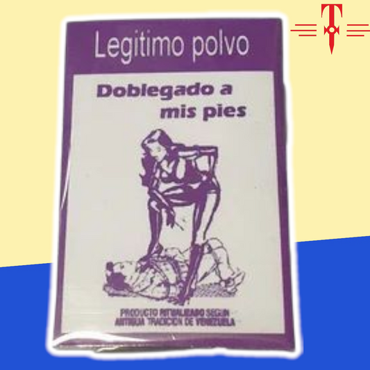 Polvos Doblegado a mis pies