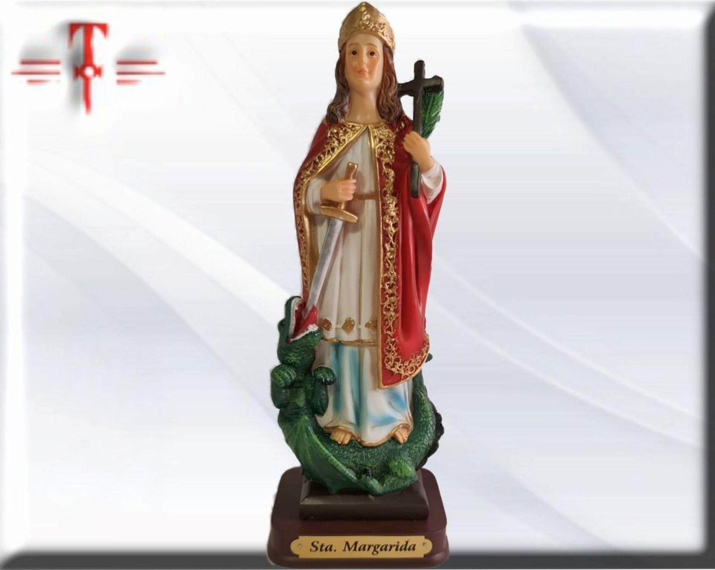 Santa Margarita . virgenes y santos católicos , productos religiosos