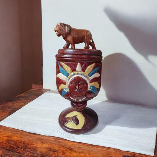 Lebrillo. Arte Africano , Aggayú , Shangó   , Panteón Yoruba