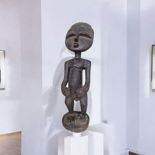 Fetiche Baule Costa de Marfil  , arte Africano , Galería de arte , hecho a mano