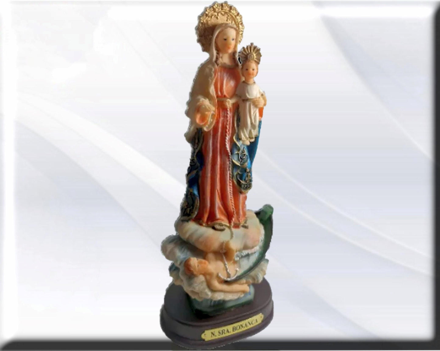 estatua Nuestra Señora de la Bonanza  . Catholic Saints and Virgins, Religious products,