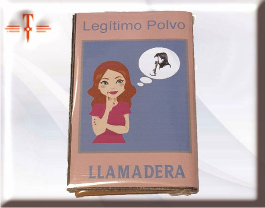 Polvos llamadera
