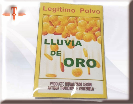 Polvos lluvia de Oro
