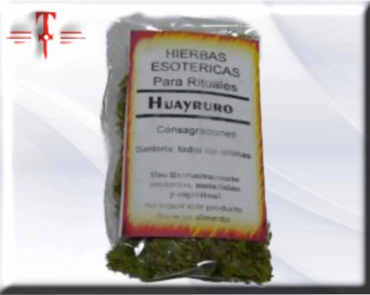 Hojas de Huayruro
