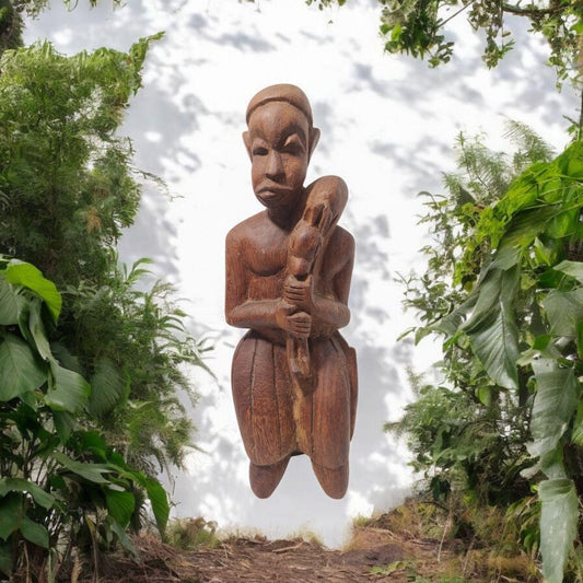 Fetiche africano cazador  , arte Africano , Galería de arte , hecho a mano