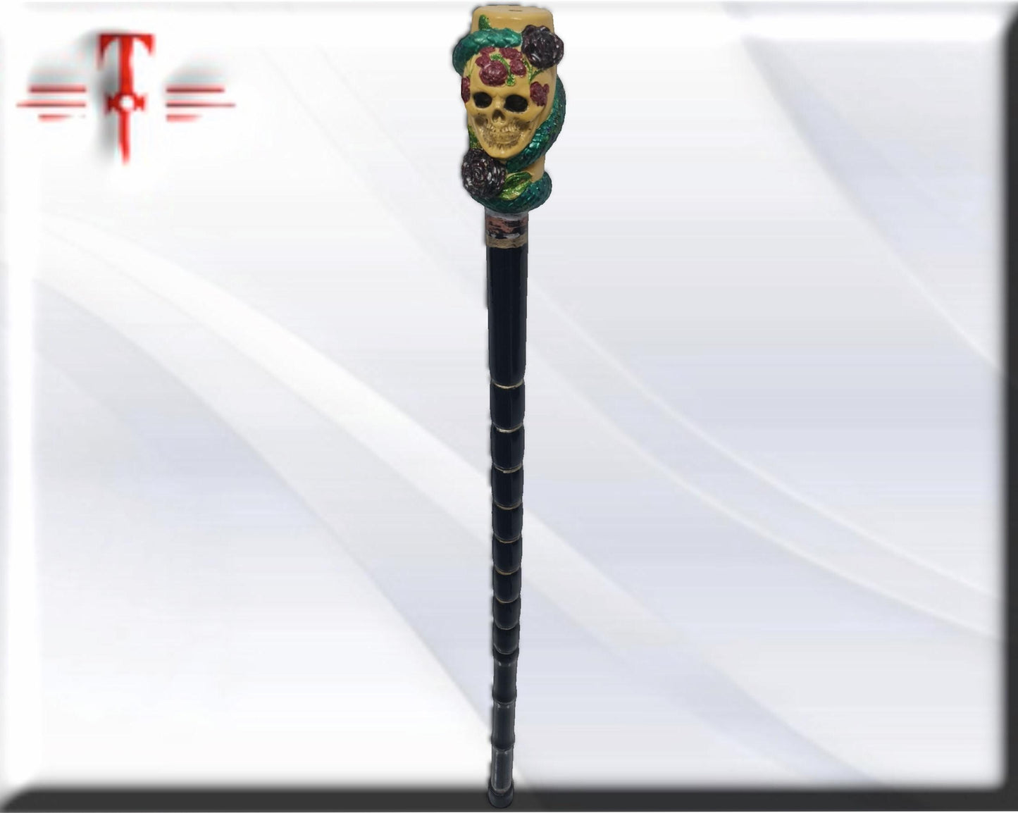 Bastón de carga Eggun , santería , Palo Mayombe , voodoo
