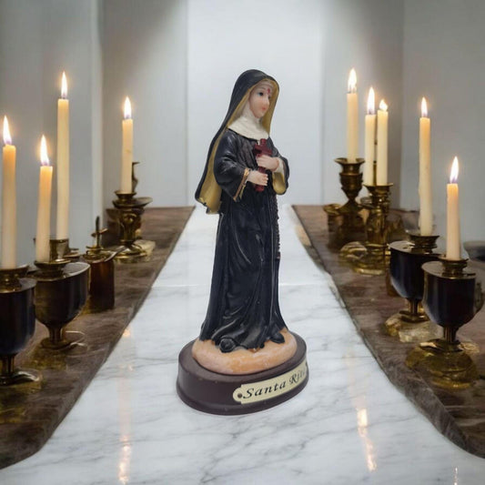 Estatua Santa Rita de Casia  . Catholic Saints and Virgins, Religious products,