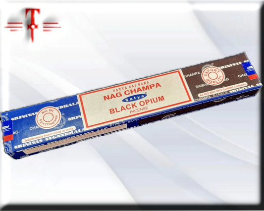 Incienso Nag Champa y Black Opium