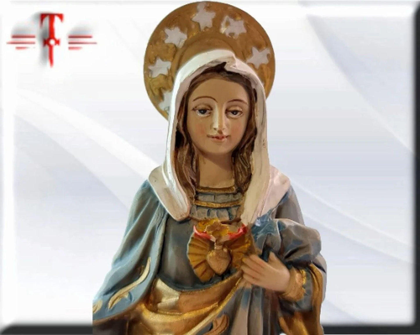 Sagrado corazón de María , virgenes y santos catolicos