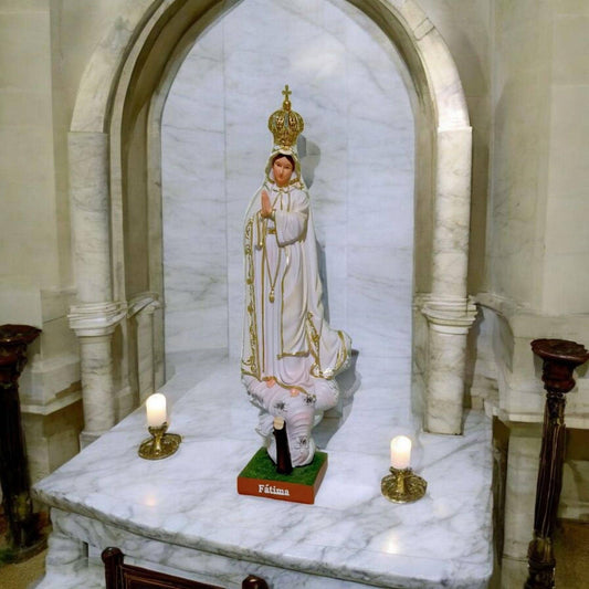 Nuestra señora de Fátima 50 cm . Catholic Saints and Virgins, Religious products,