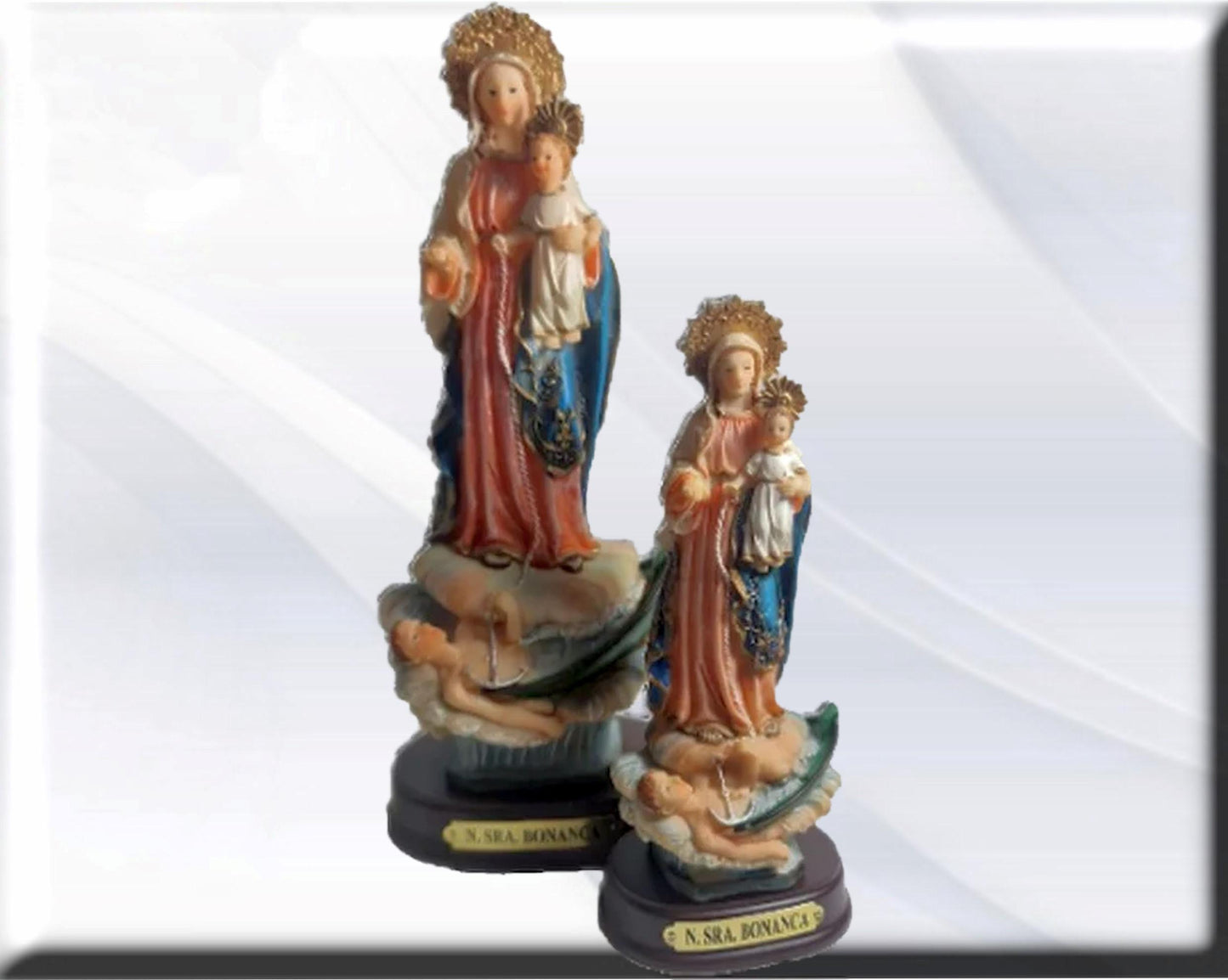 estatua Nuestra Señora de la Bonanza  . Catholic Saints and Virgins, Religious products,