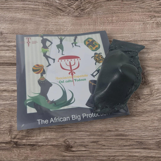Amuleto Grande Africano protege de vicios Secretos del Vodun