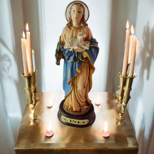 Santa Ines , Santos y Vírgenes católicos , productos Religiosos
