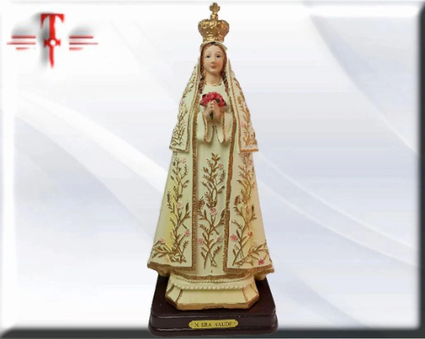 Nuestra Señora de la salud 26cm , virgenes y santos catolicos