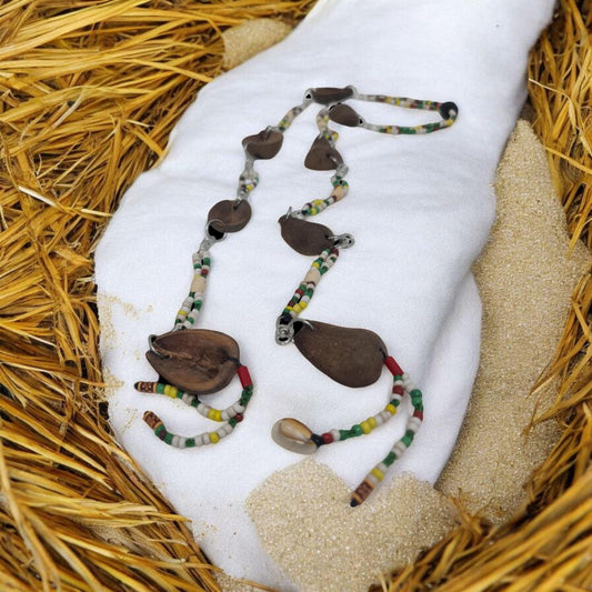 African ekuele, Nigeria, Ifá seed, opele egbere. Santeria Babalawo , Osain
