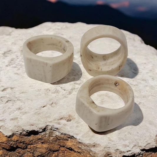 Ring of protection, bone, consecrated egguns
