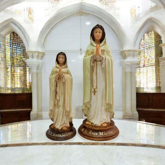 Estatua religiosa Rosa Mística  , virgenes y santos catolicos