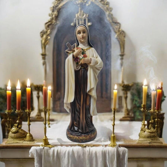 Virgen santa teresa de Courdec , Santos y Vírgenes católicos , productos Religiosos