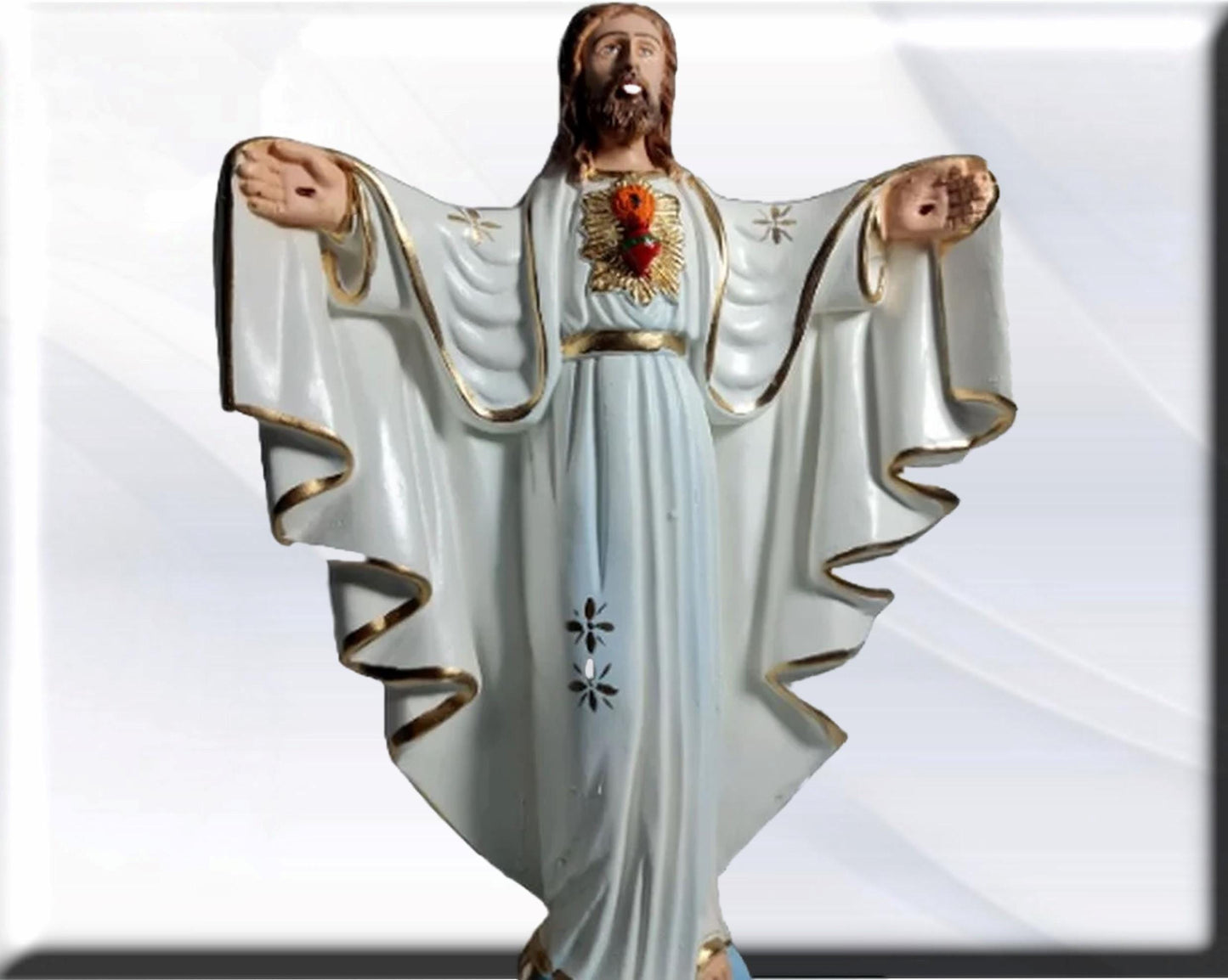 Figura estatua Cristo Redentor . Catholic Saints and Virgins, Religious products,