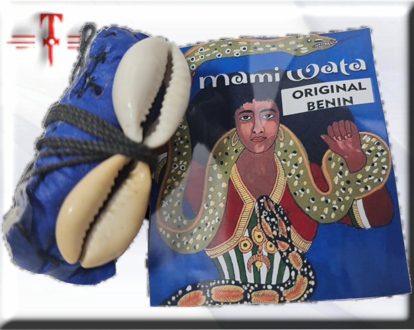 Amuleto africano Atracción y proteccion de Mami Wata ,  arte africano , recetas ancestrales , producto original