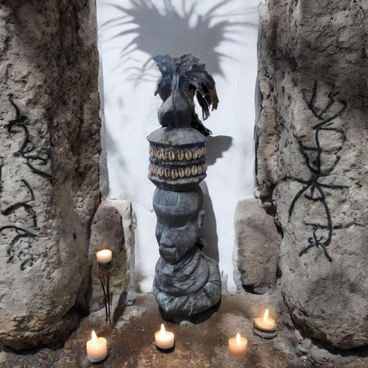 African fetish Adzexe clairvoyance , secrets of African vodun . original from Africa