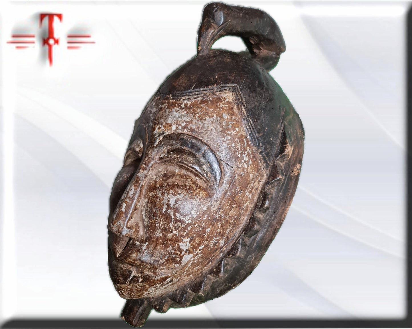 Antigua mascara Igbo Nigeria arte africano