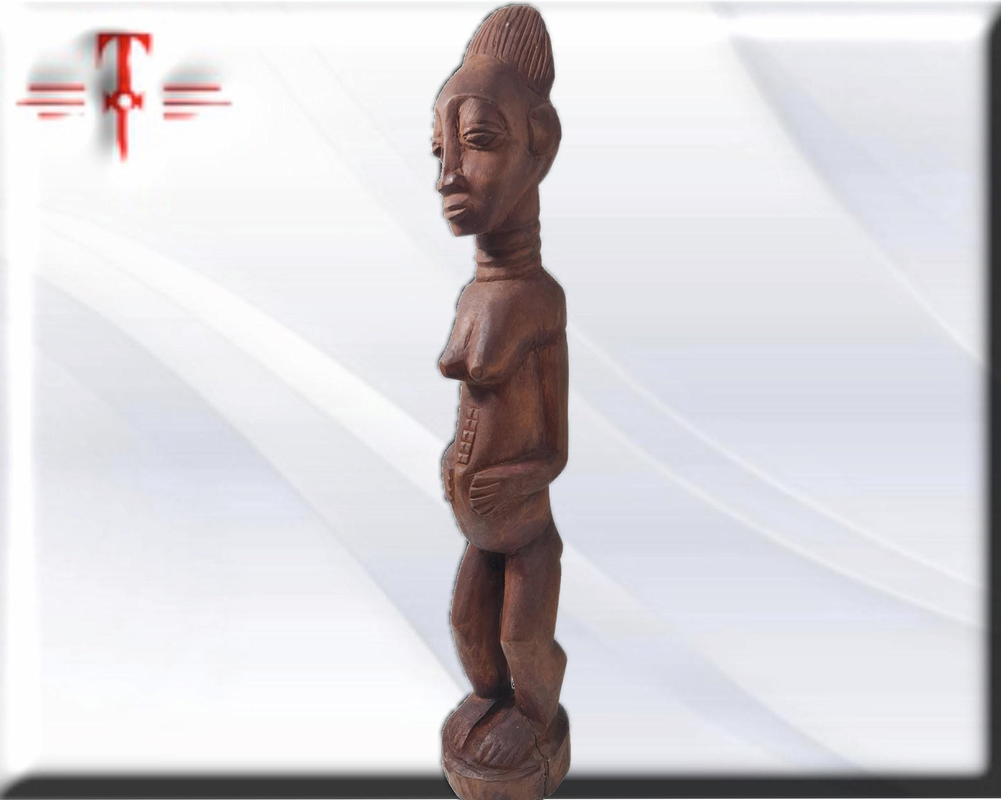 Fetiche Mujer Yoruba , arte tradicional Africano Nigeria