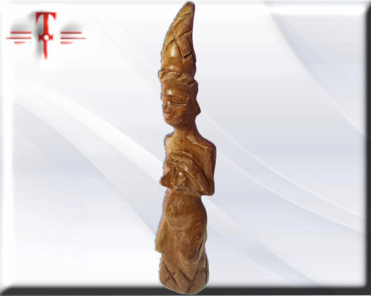 Iroke de Orula , artesanía Religiosa Campana para llamar al Santo , Santería , Palo Mayombe , Babalawo