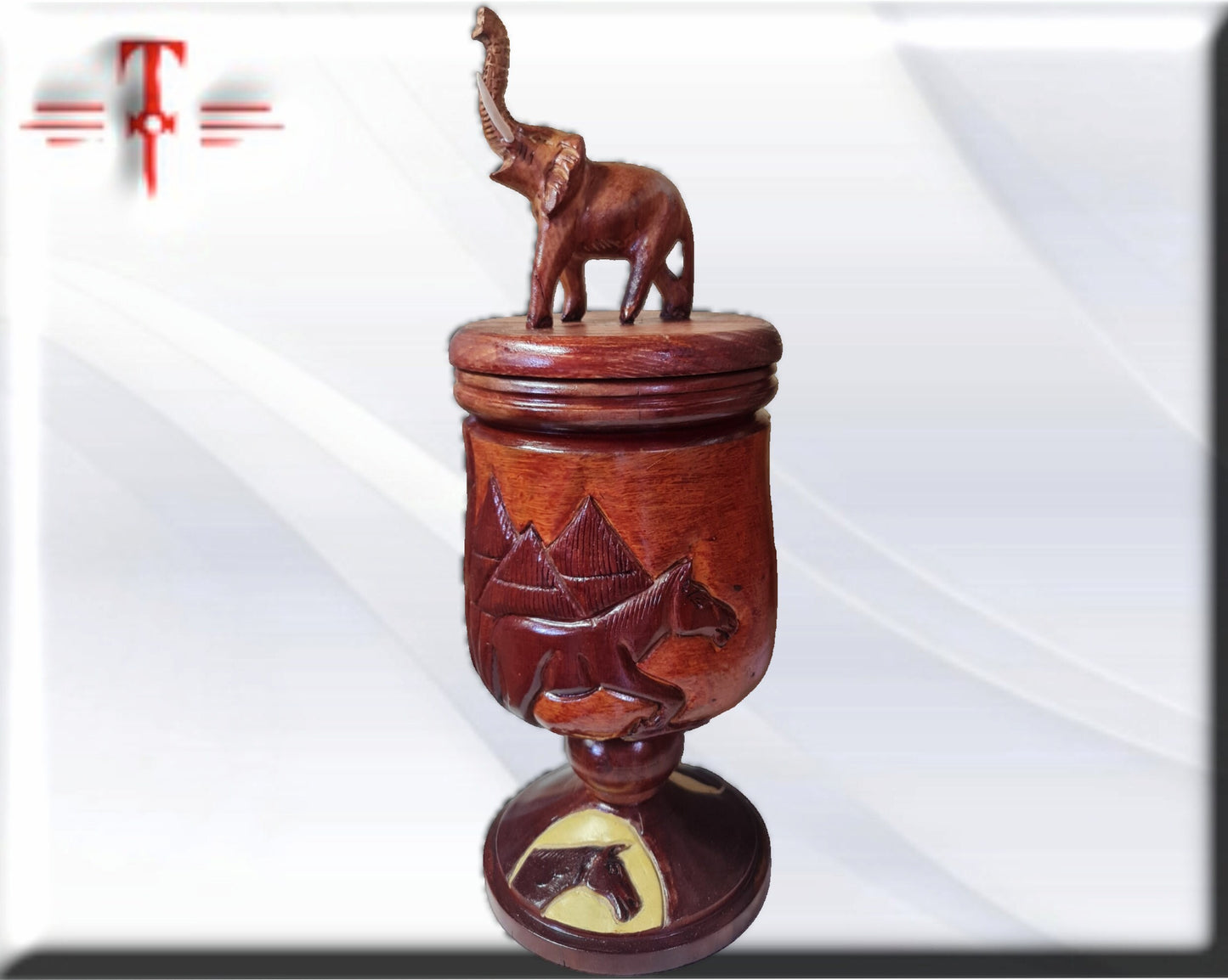Becken. Afrikanische Kunst, Aggayú, Shangó, Yoruba Pantheon