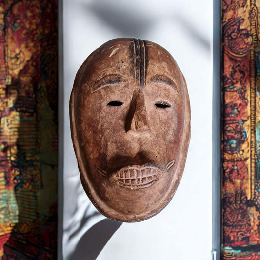 Máscara Mangbetu .Congo  arte africano   Mangbetu mask .Congo African art